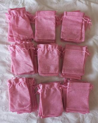 Sacchetti Portaconfetti per Bomboniere (90 pezzi)