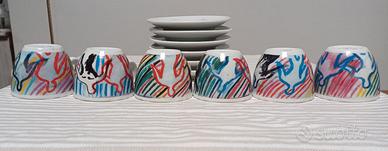 Tazzine "Il ballo del caffè" - 1997 - Illy Coll