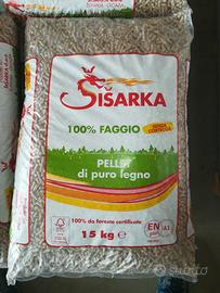 Pellet di faggio della sisarka kw 5,4