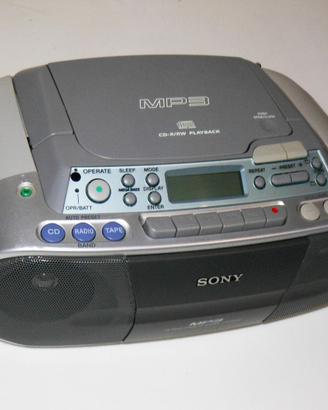 Sony CFD-S03CP CD, MP3, Radio, Cassette Recorder