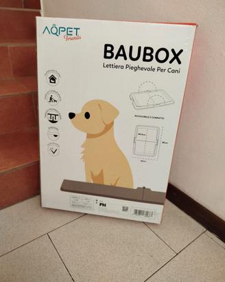 Lettiera pieghevole per cani 