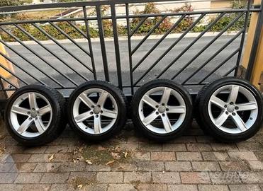 Cerchi audi 17 gomme termiche 225 55 17