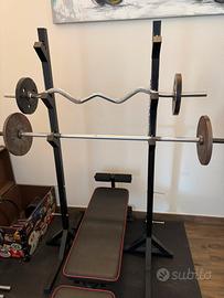 Rack+ Panca+ Ez + kit elastici( Singoli o Insieme)
