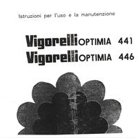 Manuale macchina da cucire Vigorelli