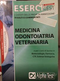 "Alphatest" test ingresso medicina biologia veteri
