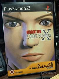 RESIDENT EVIL CODE VERONICA X + demo DEVIL MAY CRY