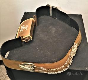 Bandoliera alta uniforme ufficiale d'artiglieria