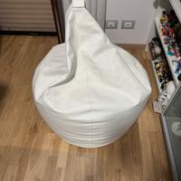 Pouf comodone bianco