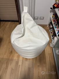 Pouf comodone bianco