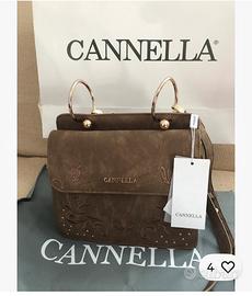 Borsa Cannella,marrone,moro,cuoio,tracolla,spalla,