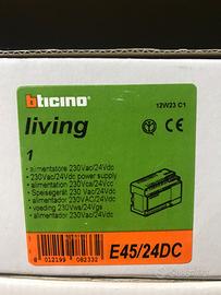 ALIMENTATORE SWITCH LIVING E45/24DC Bticino