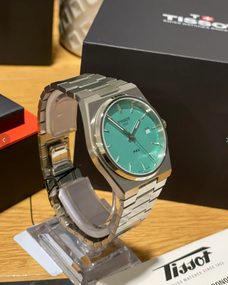 Tissot PRX Quartz verde menta