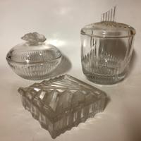 Cofanetti vintage in vetro