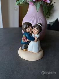 Cake topper sposi thun grande