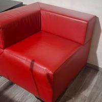 poltrona in pelle design 