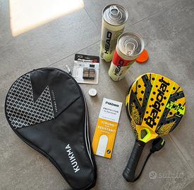 Racchetta Padel Babolat counter veron 2024 bundle