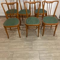 Sedie sei modernariato