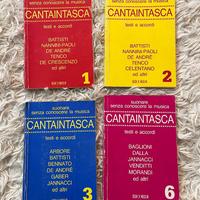 Set di 4 Cantaintasca testi e accordi