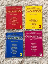 Set di 4 Cantaintasca testi e accordi