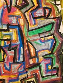 Disegno Fatto A Mano Da Artista Catalogato 30x20cm