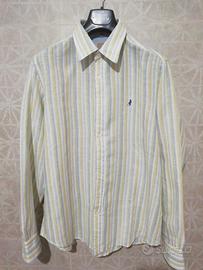Camicia Marlboro Clas. misto lino/cotone Taglia L