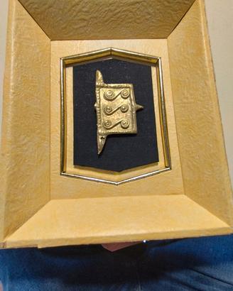 Oggetto Antico Contesto Etnico Incorniciato