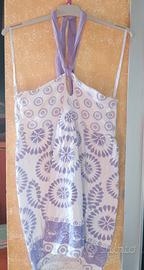 canotta allaccio a foulard