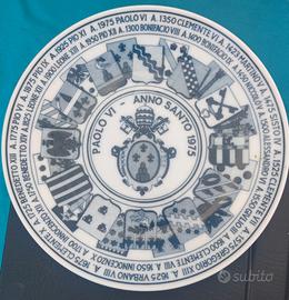 Piatto anno santo 1975