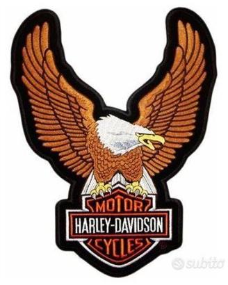Maxi Toppa Patch Aquila Eagle 2434 CM Harley Gold