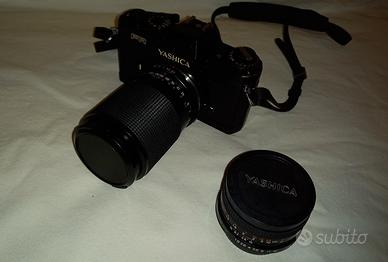 Yashica FR + 2 teleobiettivi + borsa in omaggio