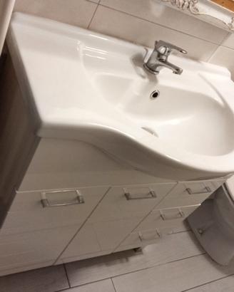 MOBILE BAGNO CON SPECCHIO  USATI POCHISSIMO