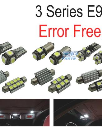 KIT 18 LAMPADE LED INTERNE BMW SERIE 3 E93 CABRIO 