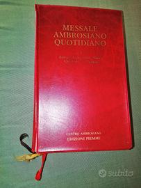 Messale Ambrosiano Quotidiano 1 Edizione PIEMME