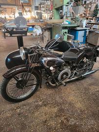 moto guzzi 500 sidecar 