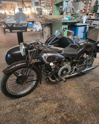 moto guzzi 500 sidecar 