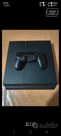 PS4 + CONTROLLER + HARD DISK 500 GB