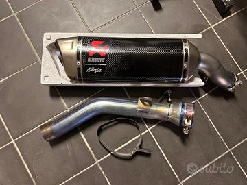 Terminale Akrapovic+decat Ninja zx10-R