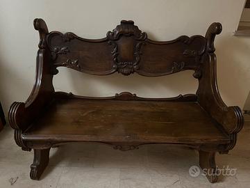 Panca d’epoca fine 800