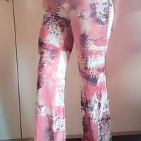 Leggins a zampa di elefante, fantasia