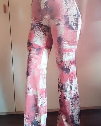Leggins a zampa di elefante, fantasia