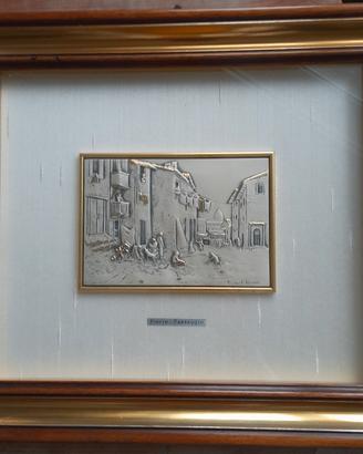 quadro in argento  di rossini