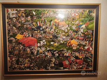 puzzle "Tour de France" di Mordillo