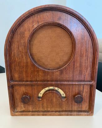 Radio da tavolo stile vintage in legno