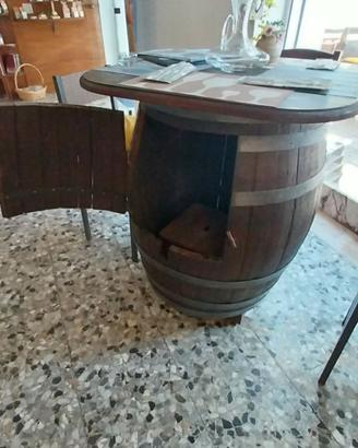 BOTTE TAVOLO ANTICA RESTAURATA