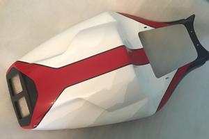 Codone carbonio ducati 748 916 996 998 monoposto