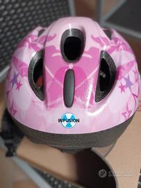 casco bicicletta bambina 