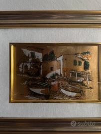 Litografia unica fatta a mano A berti 32x40