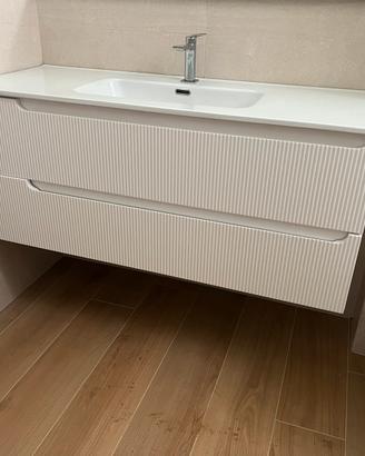 Mobile bagno sospeso 120cm  senza Lavabo