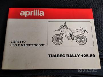 Libretto uso manutenzione Aprilia Rally 125