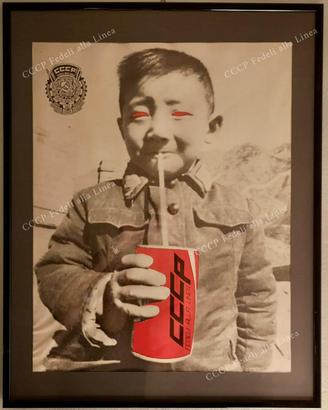 CCCP Fedeli alla Linea - Poster réclame del 1985